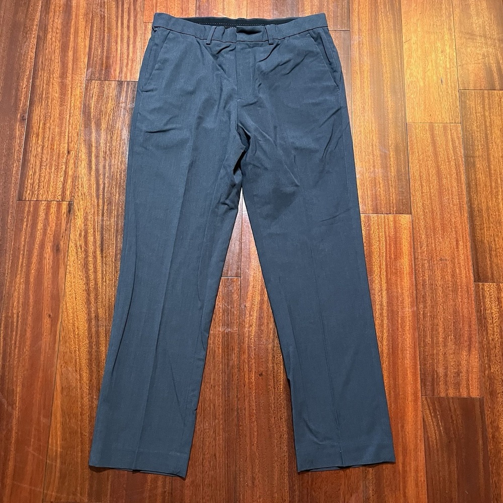 Calvin Klein Pants Mens 32x30 Blue Infinite Style Slim Fit Preppy Wedding Casual
